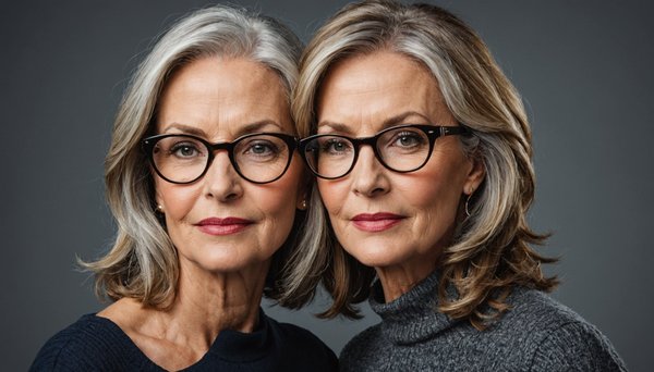 Top tendances de coiffures pour femmes de 50 ans avec lunettes