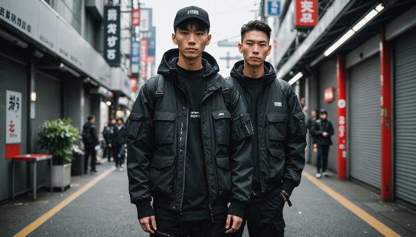 Style utilitaire : découvrez la tendance streetwear à la tokyo techwear